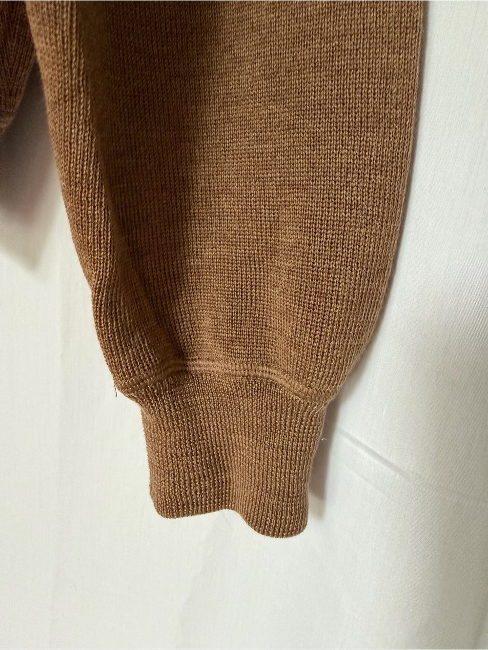 Faconnable Men's Brown Crewneck Sweater - Picture 9 of 11
